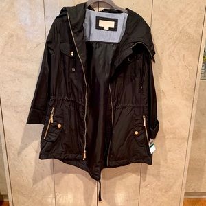 MICHAEL Michael Kors Hooded Anorak Raincoat Size L